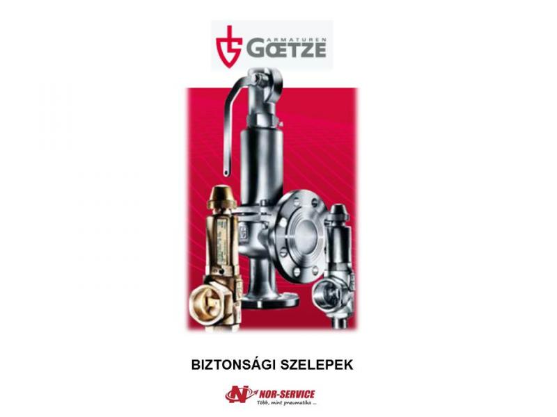 GOETZE biztonsági szelepek