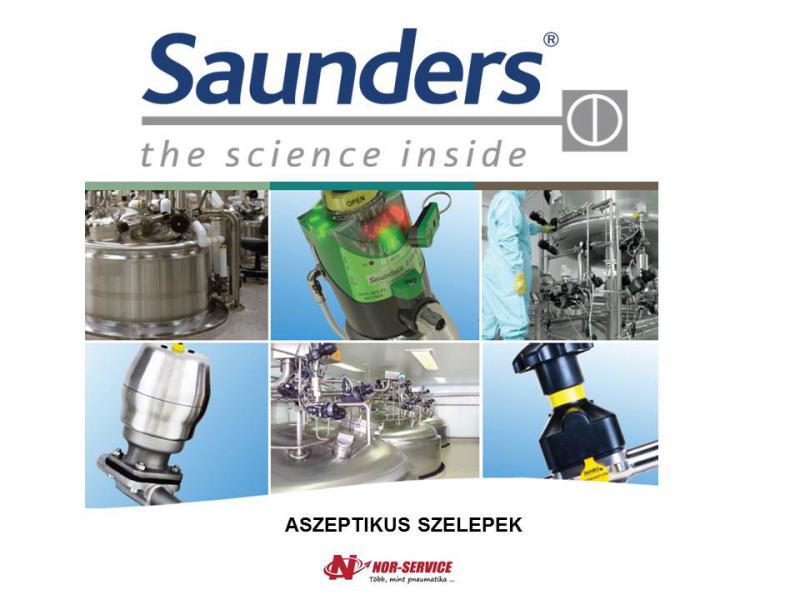 Saunders aszeptikus szelepek